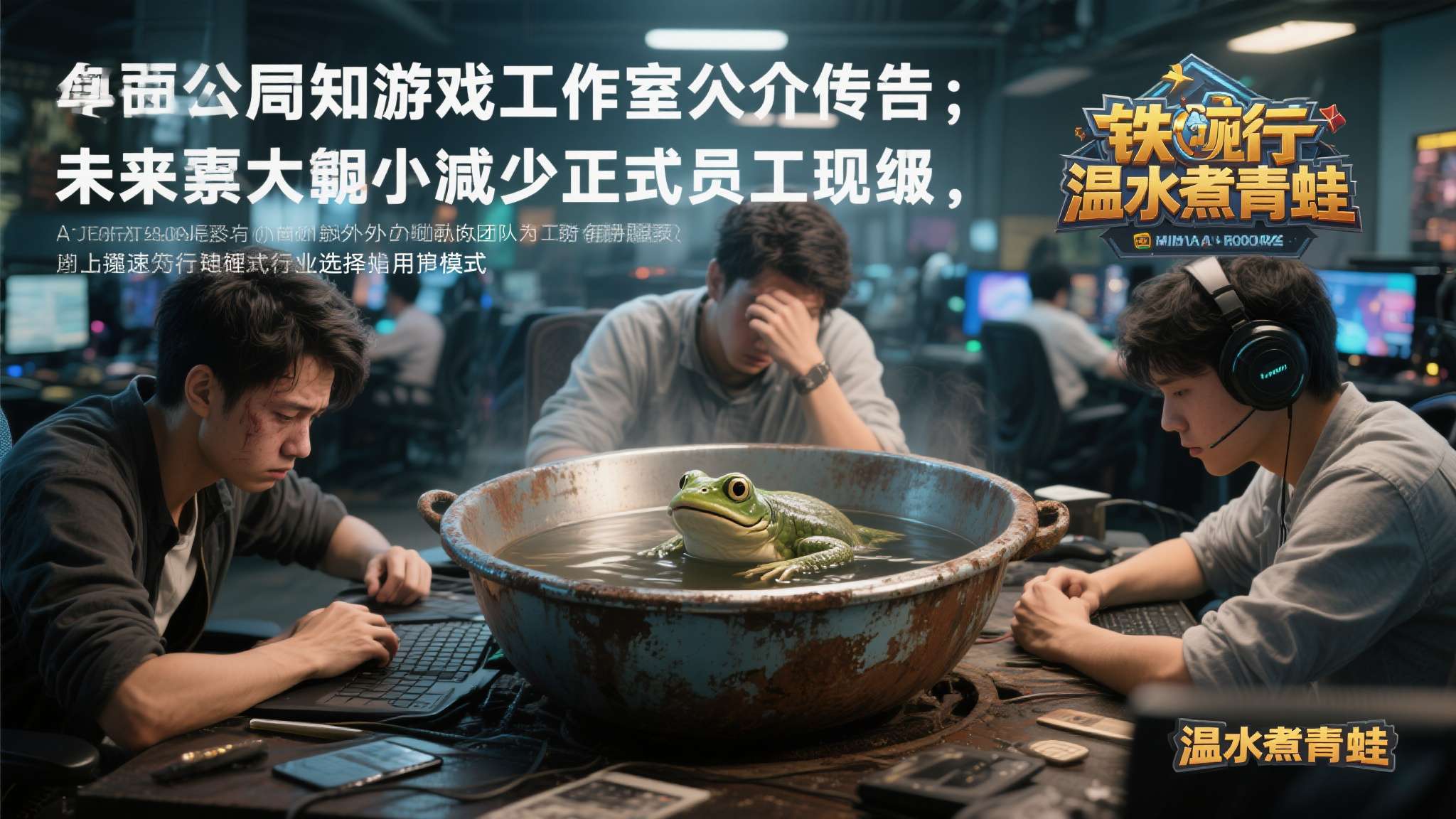 游戏行业的铁饭碗，正在悄悄生锈。近日，一家知名游戏工作室公开表态：未来将大幅削减