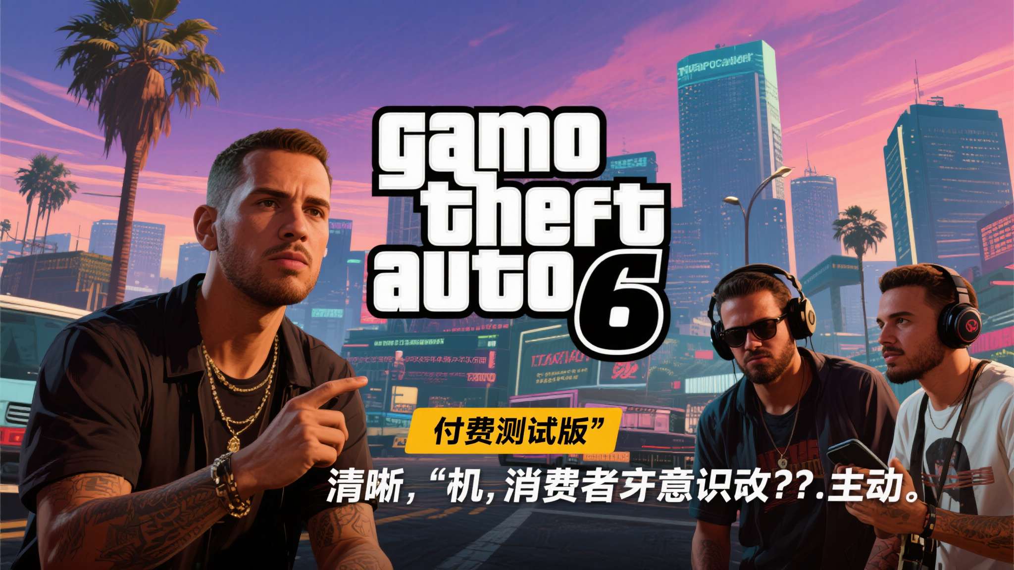《GTA6》首发无PC惨遭痛批！玩家：主机就是付费测试版